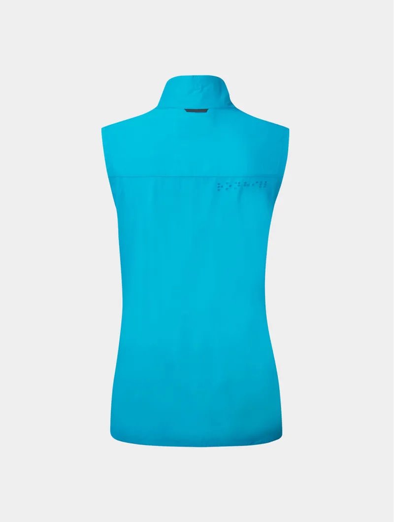 Ronhill Womens Tech LTW Gilet - Azure Hot Pink-1