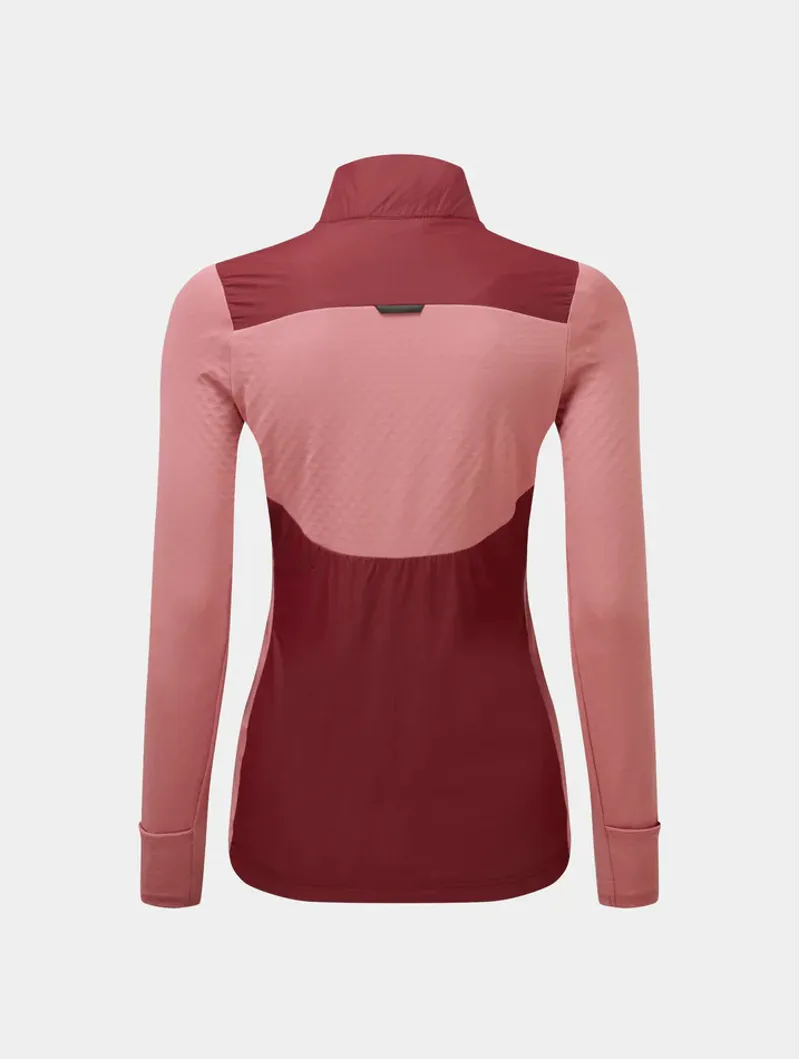 Ronhill Womens Tech Hyperchill Jacket - Cabernet Blush-1