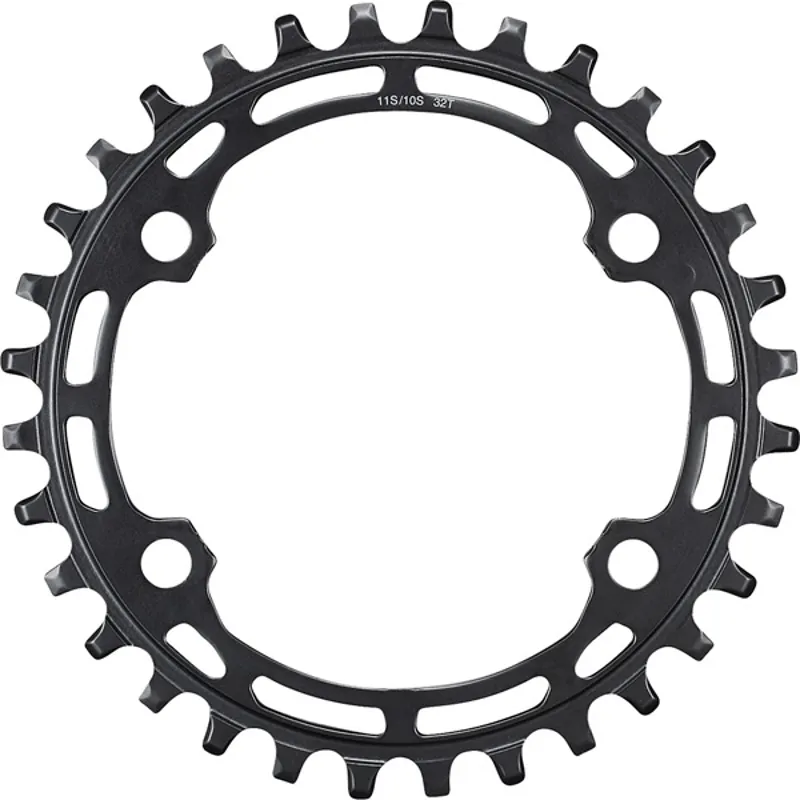 Shimano FC-M5100-1 Chainring - 32T - Black