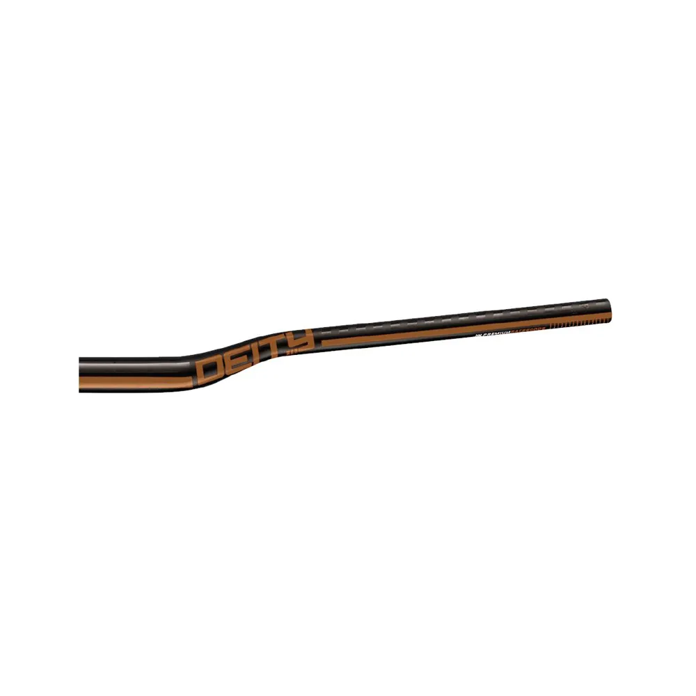 Deity Blacklabel Aluminium Handlebar 31.8mm Bore 25mm Rise 800mm - Bronze