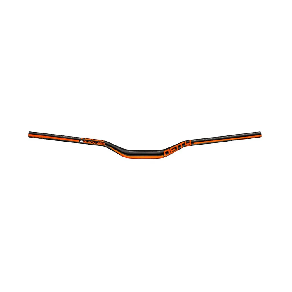Deity Blacklabel 38mm Rise x 800mm Aluminium Handlebar - Orange