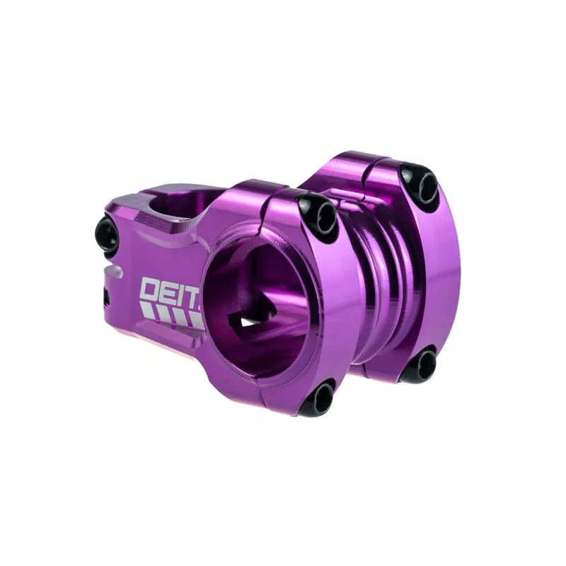 Deity Copperhead Stem 31.8mm Clamp: PURPLE 
