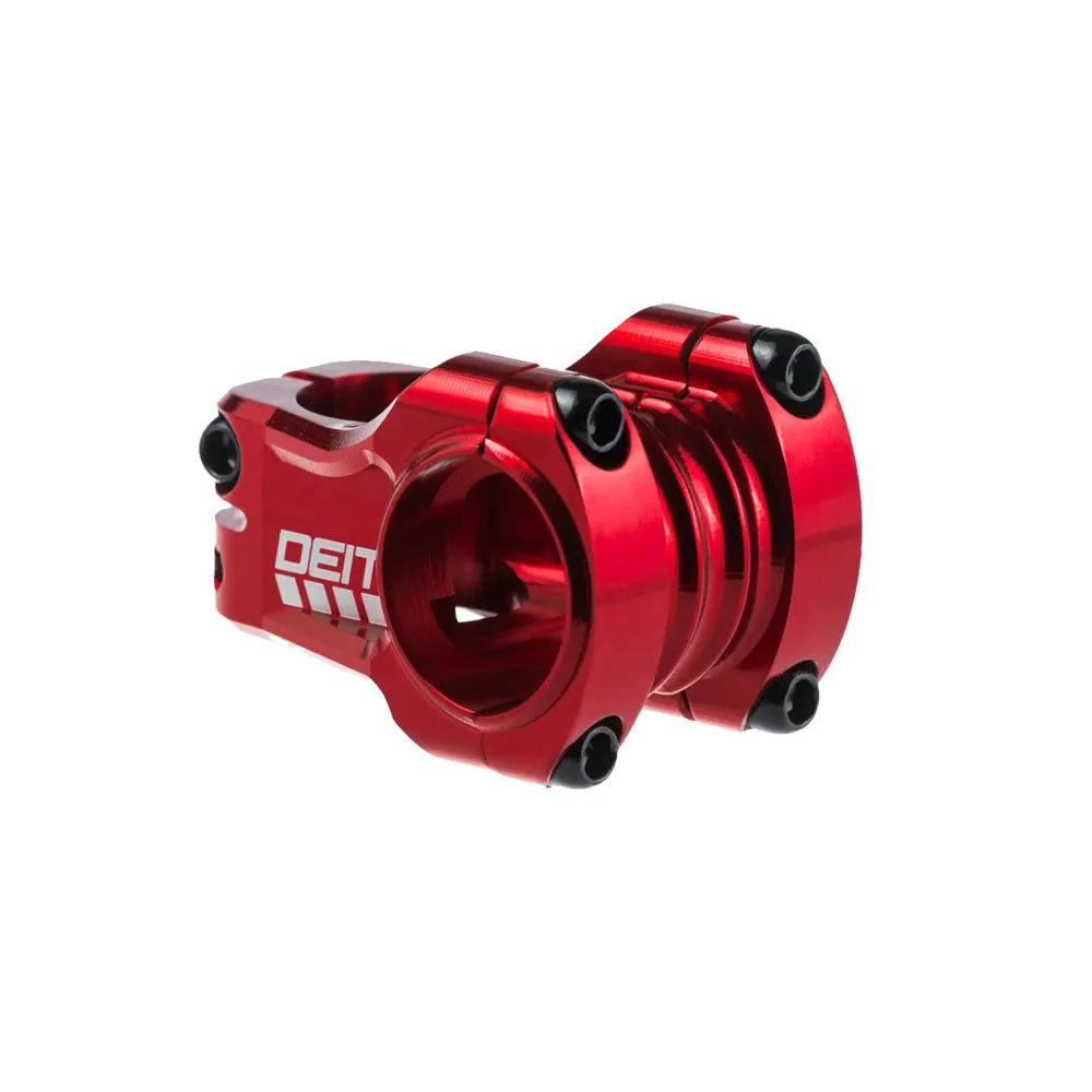 Deity Copperhead Stem 31.8mm Clamp: RED