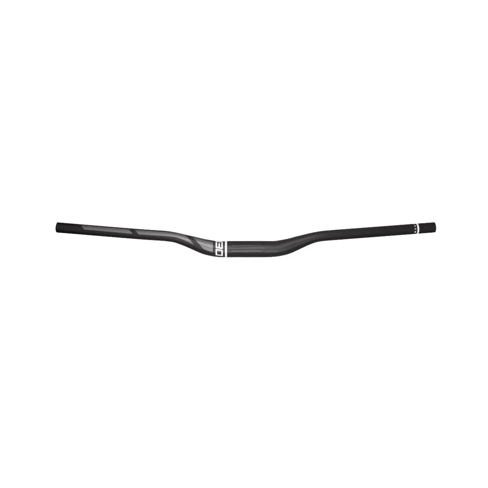 Deity Topside Aluminium Handlebar 35mm Bore 25mm Rise: Black Stealth 800mm
