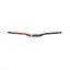 Deity Topside Aluminium Handlebar 35mm Bore 25mm Rise: Black/RED 800mm