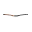 Deity Topside Aluminium Handlebar 35mm Bore 25mm Rise: Black/ORANGE 800mm