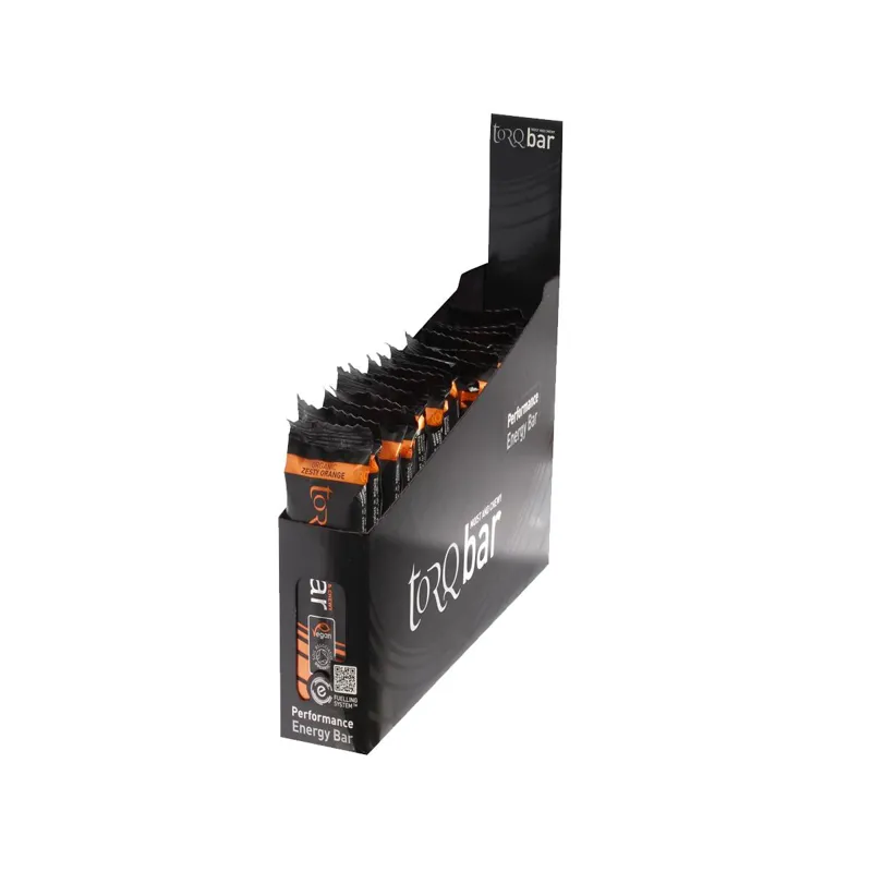 Torq Organic Energy Bar 45g ZESTY ORANGE