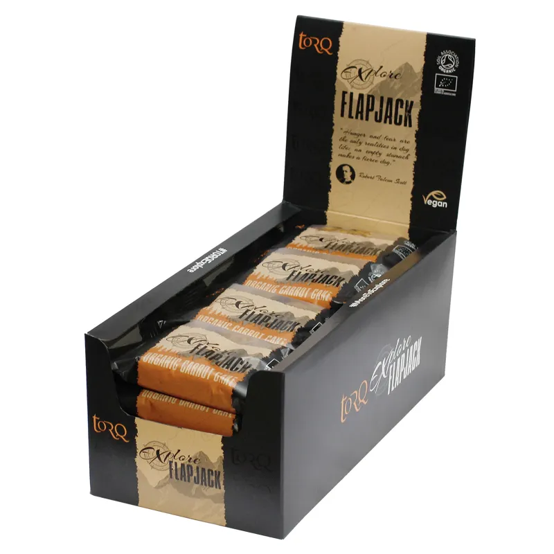 Torq Explore Flapjack 65g CARROT CAKE