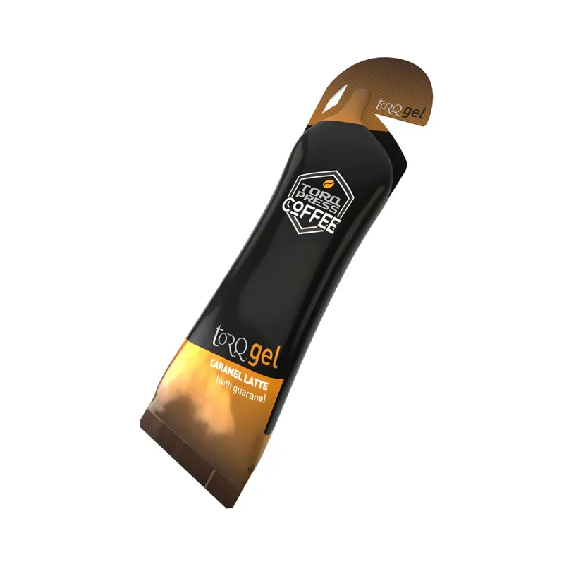 Torq Energy Gel With Guarana Caffeinated 45g Caramel Latte