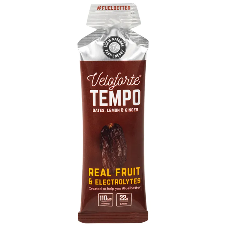Veloforte Tempo Energy Gel - Date Lemon and  Ginger
