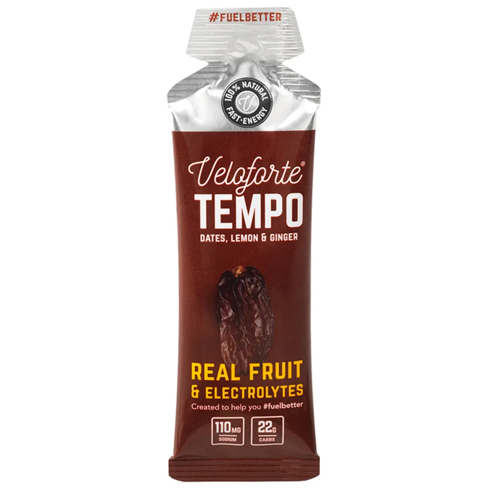 Veloforte Tempo Energy Gel - Date Lemon and Ginger