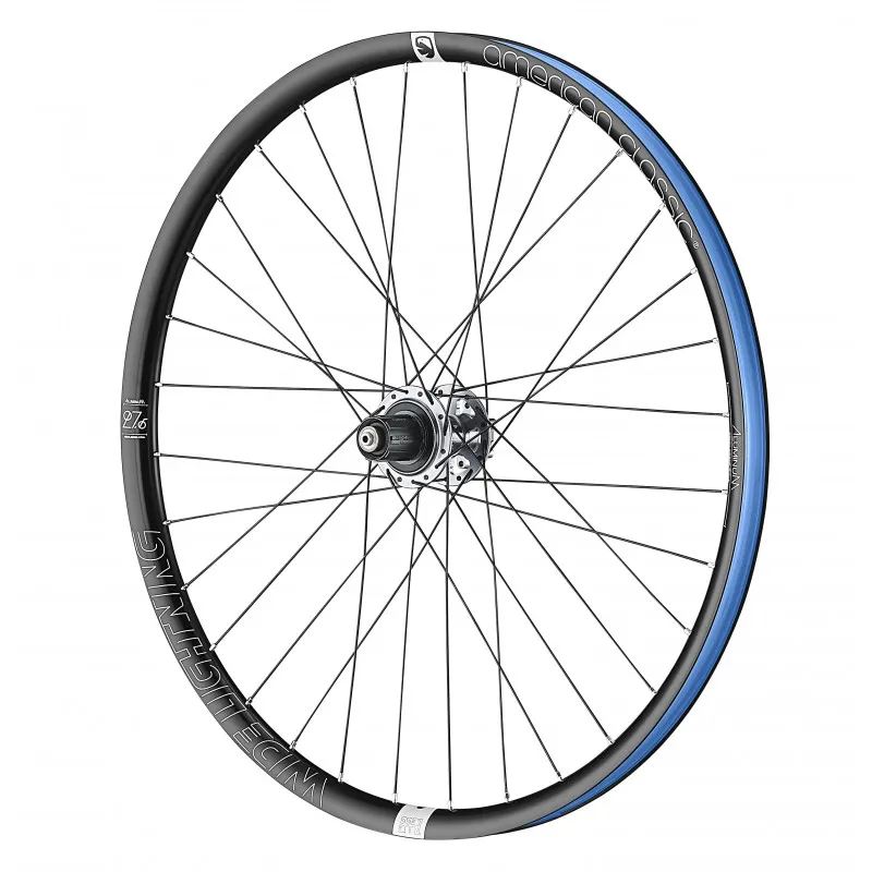 American Classic Wide Lightning 650b-27.5 Wheelset - Black-3