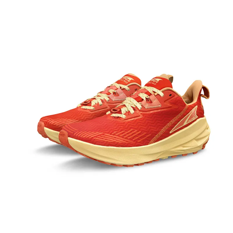 Altra Experience Wild Womens Trail Running Shoes - Red Orange-5