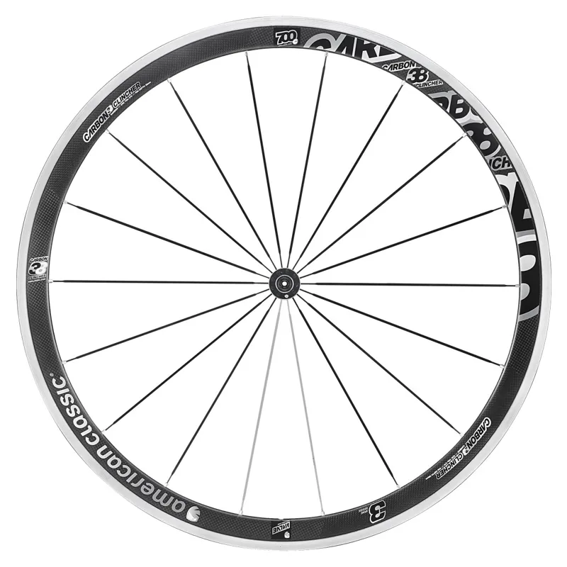 American Classic Carbon 38 Clincher Road Wheelset-2