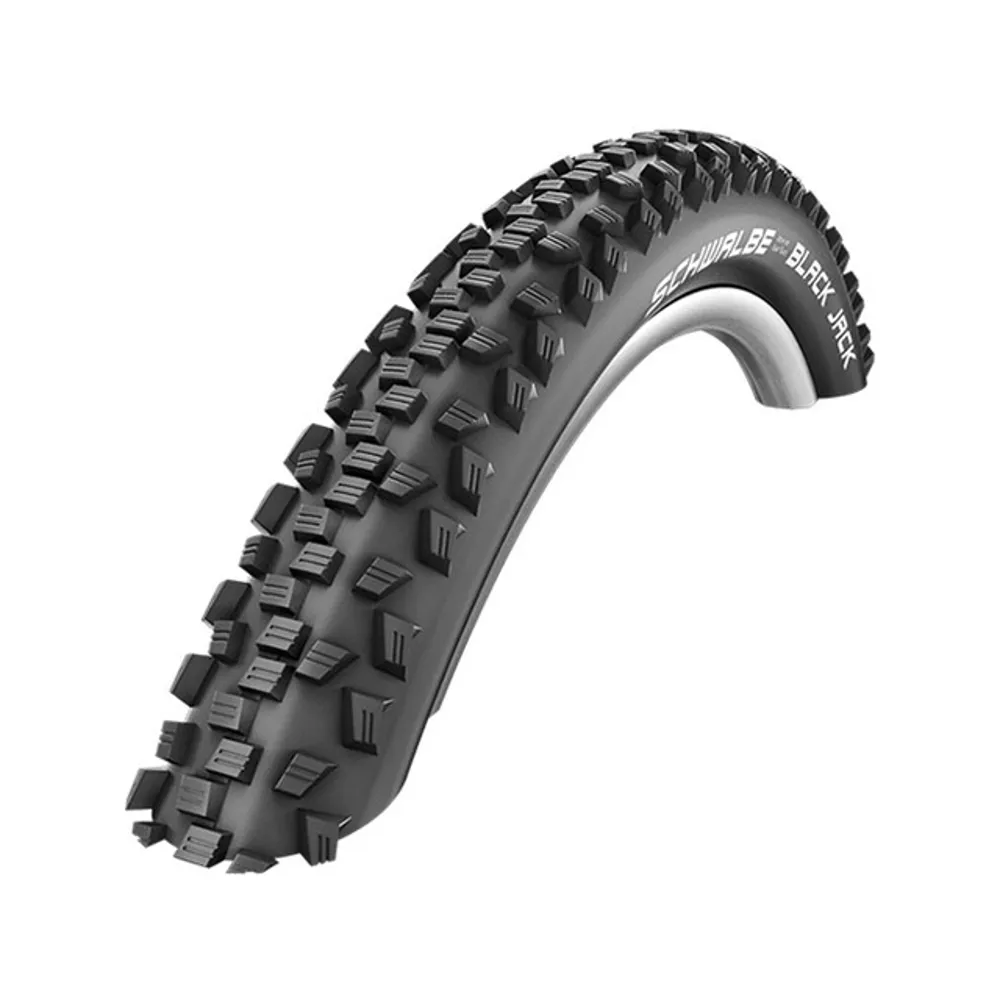 Schwalbe Black Jack K-Guard Tyre - 26x1.90