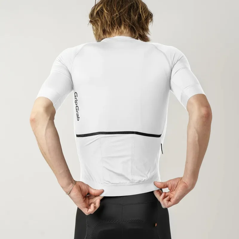 GripGrab Pace Short Sleeved Jersey - White-2