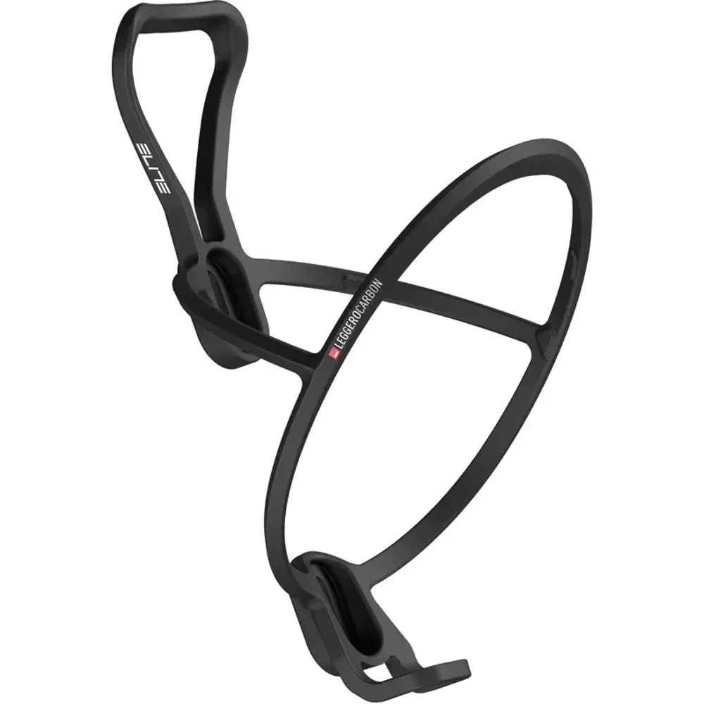 Elite Leggero Carbon Fibre Bottle Cage - Black