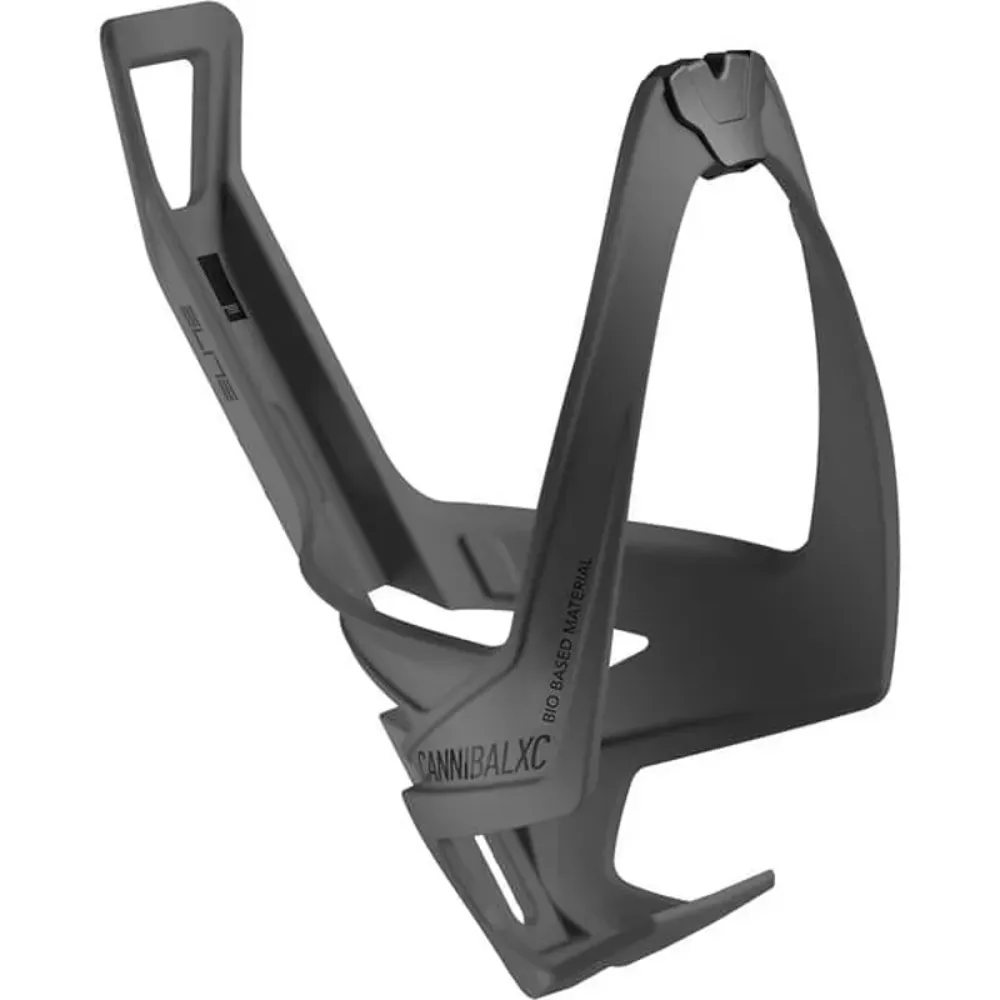 Elite Bottle Cage Elite Cannibal XC Bio-Based - Black Skin Soft Touch