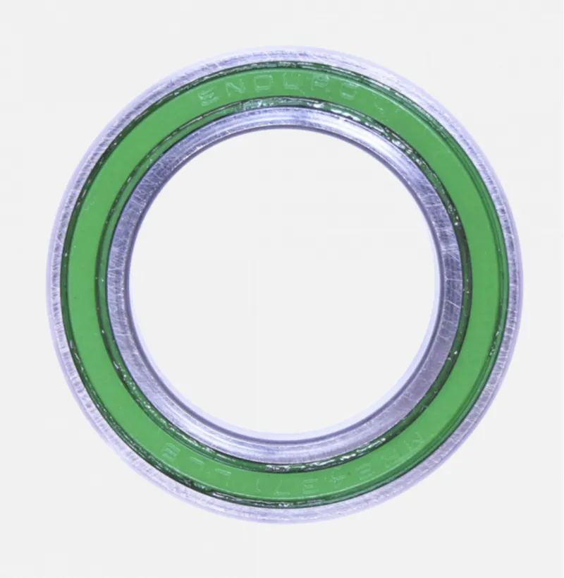 Enduro ABEC3 24 x 37.1 x 7mm Sealed Cartridge Bearing in Silver