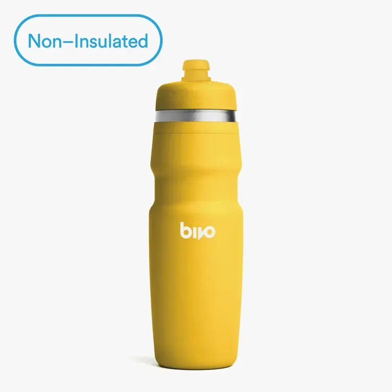 Bivo Duo Single Wall Bottle 740ml - Sun Yellow