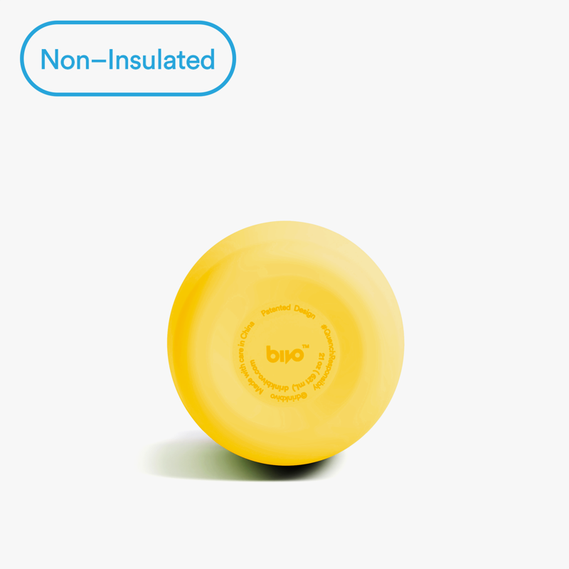 Bivo One Single Wall Bottle 621ml - Sun Yellow-3