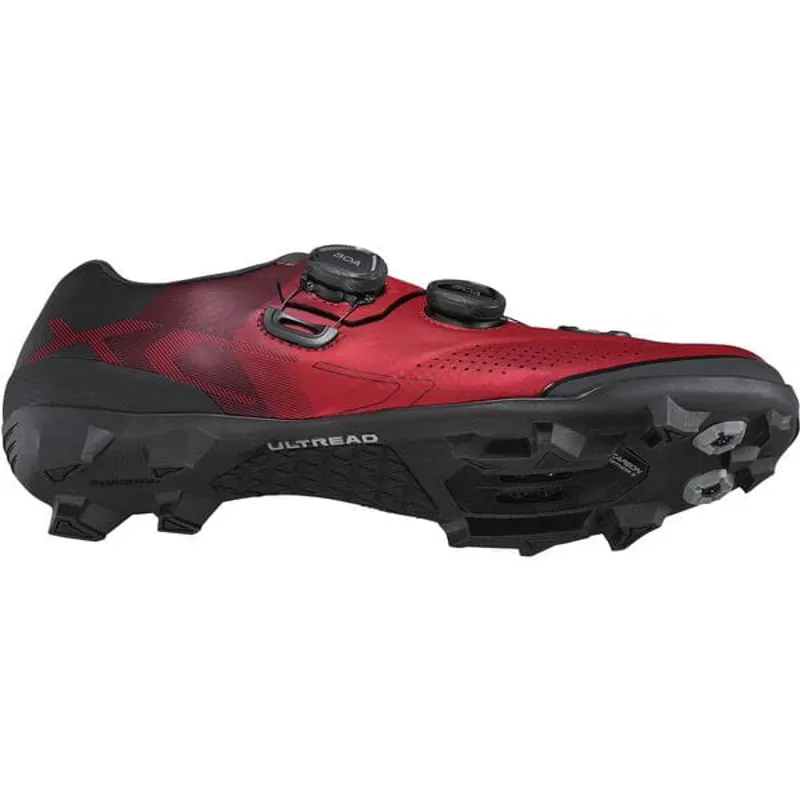 Shimano XC702 MTB Shoe - Red-1