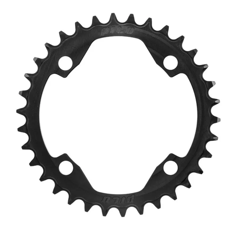 Pilo 34T Narrow Wide CNC Chainring 104 BCD - Black