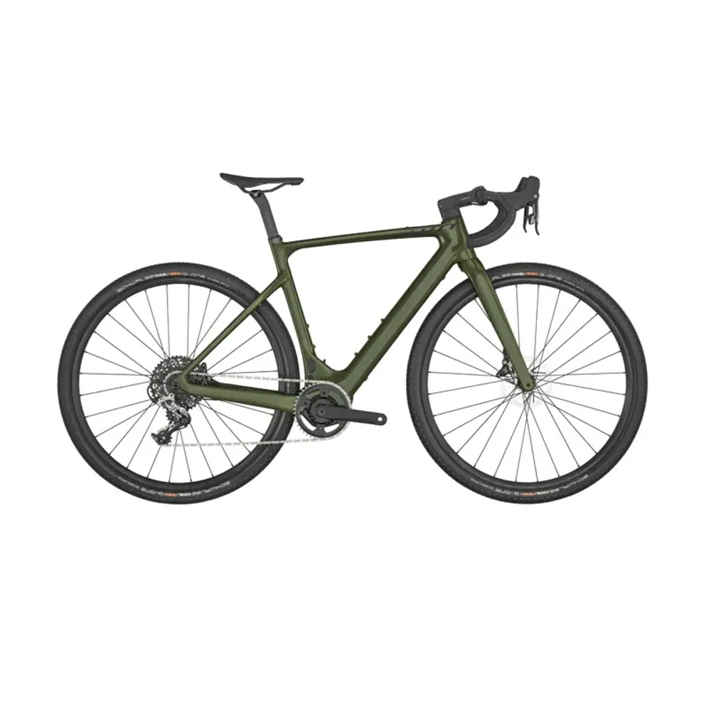 2026 Scott Solace Gravel eRide 30 Electric Bike - Green