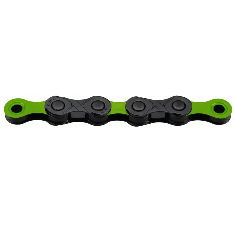 KMC X12 DLC 12 Spd Chain Shimano SRAM Compatible Black Green