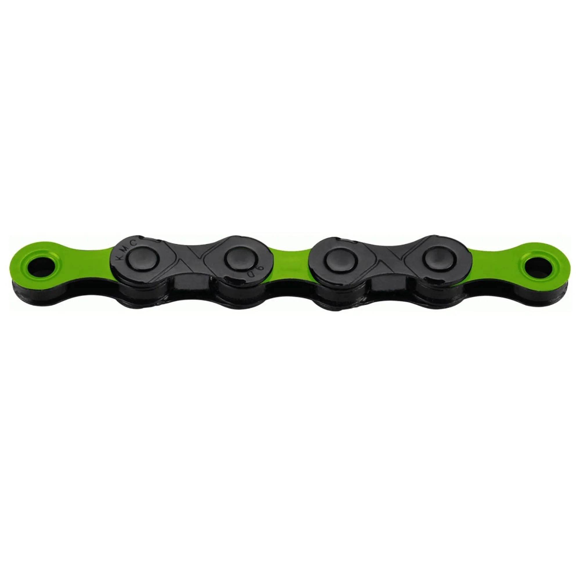 KMC X12 DLC 12 Spd Chain Shimano SRAM Compatible Black Green