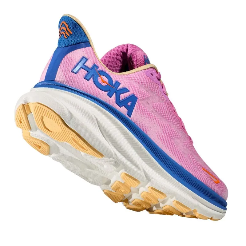 Hoka Womens Clifton 9 Road Running Shoes - Cyclamen Sweet Lilac-1