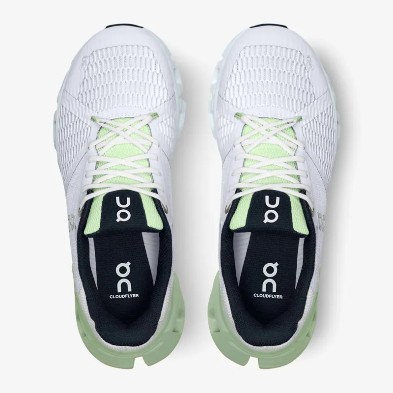 On Cloudflyer Womens Road Running Shoe - Lavender Meadow-1