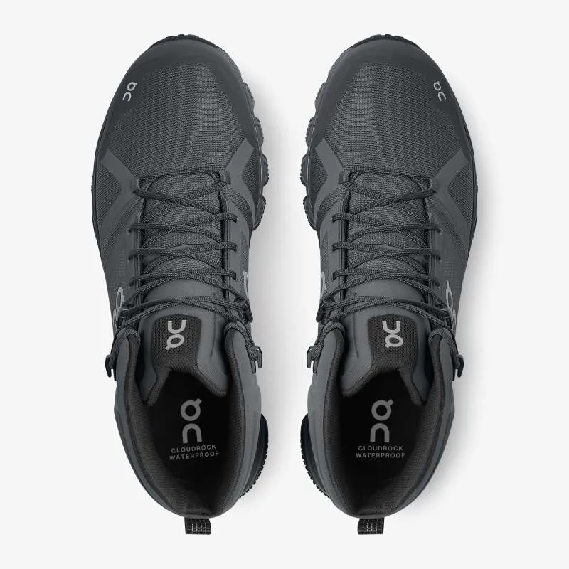 On Cloudrock Waterproof Hiking Boot - Rock Eclipse-1