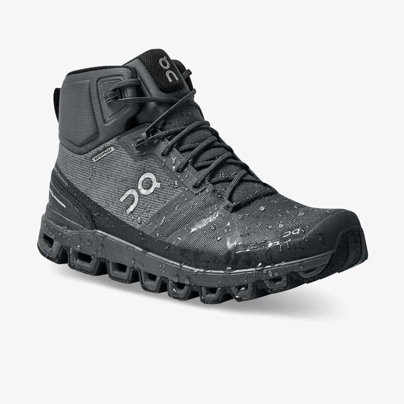 On Cloudrock Waterproof Hiking Boot - Rock Eclipse-5