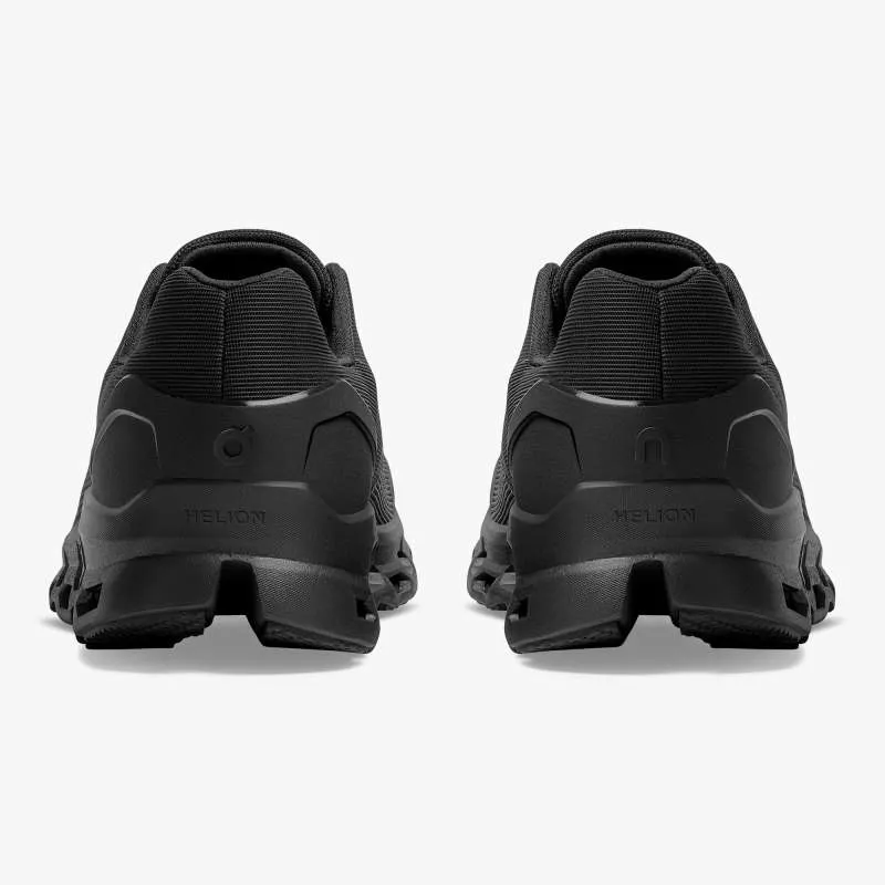 On Cloudstratus V2 Womens Road Running Shoes - Black-4