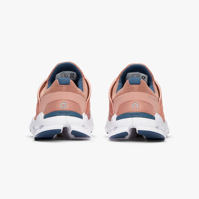 On Cloudswift Womens Road Running Shoe - Blush Denim-4