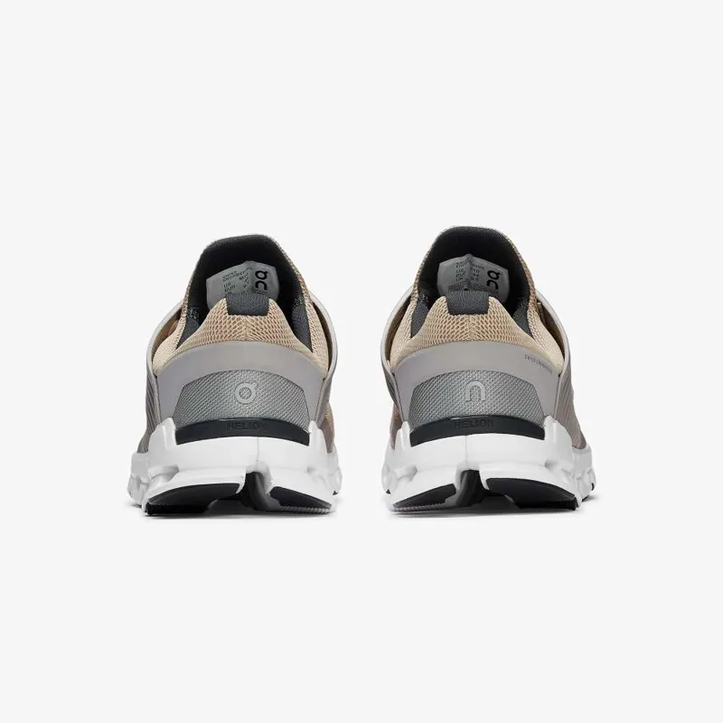 On Cloudswift Road Running Shoes Sand Grey - Run and Ride