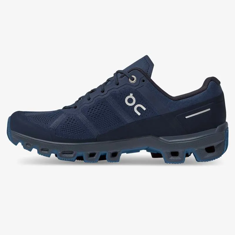 On Running Cloudventure Womens Trail Running Shoe - Midnight Navy-3