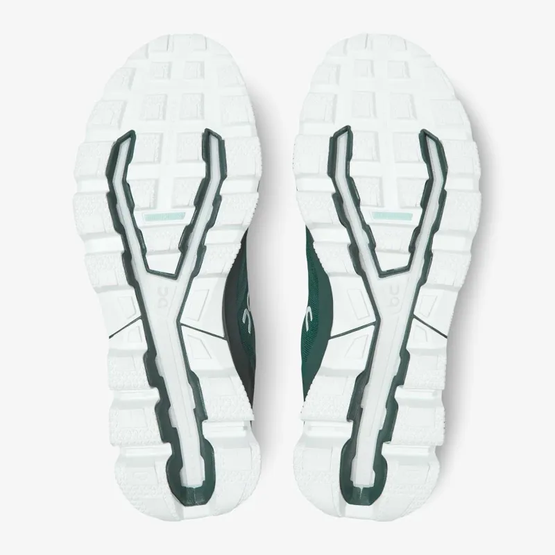 On Cloudventure Trail Running Shoes - Evergreen White-2