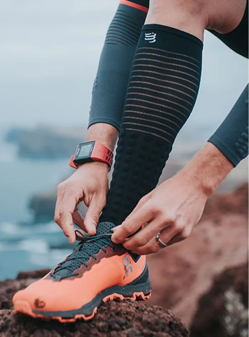 Compressport Full Socks Race And Recovery Socks Black 4M-2