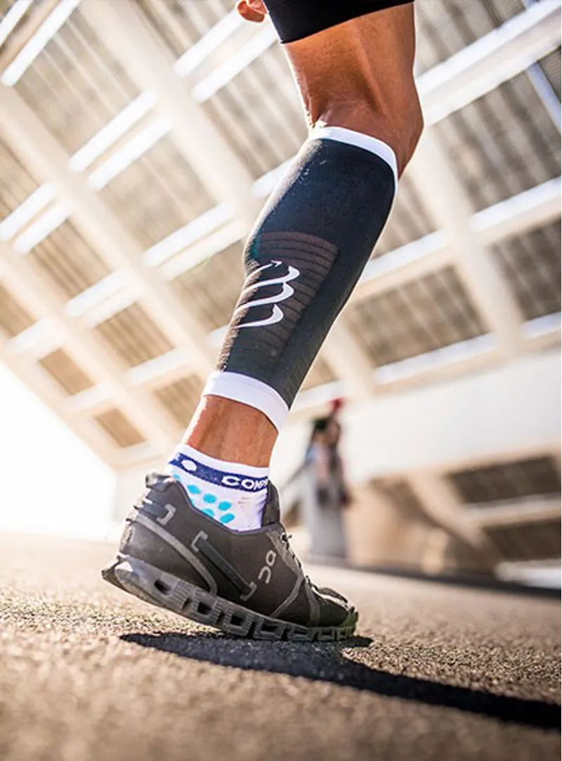 Compressport R2 Oxygen Calf Guard Black 2 T3-2