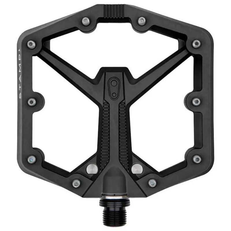 Crankbrothers Stamp 1 V2 Flat MTB Pedals - Black