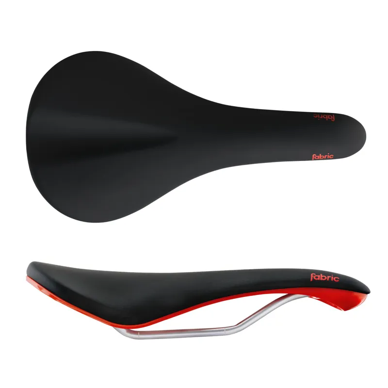 Fabric Scoop Radius Elite Saddle Black Red