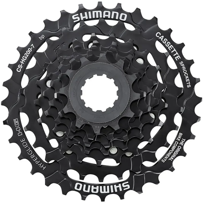 Shimano Cassette HG200 7 speed 12- 32  BLK