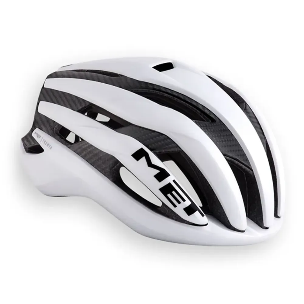 Met Trenta MIPS Road Helmet - White Black