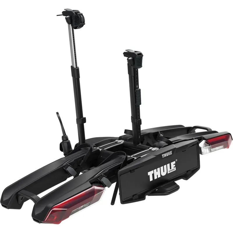 Thule Epos 2-Bike 13 pin Foldable Towbar Bike Rack - Black Silver