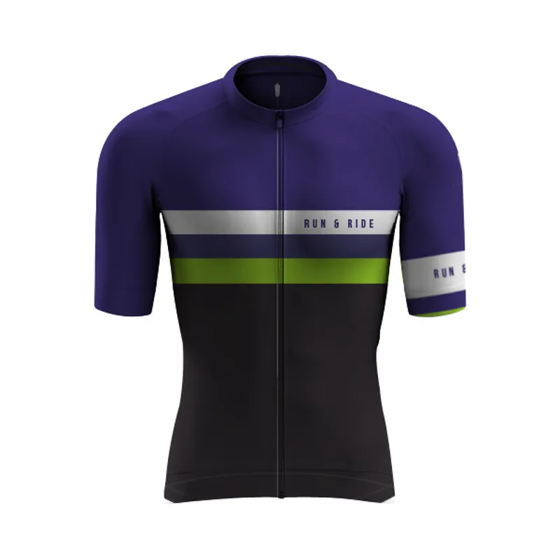 Run and Ride Pro Shop Road Jersey - Blue 