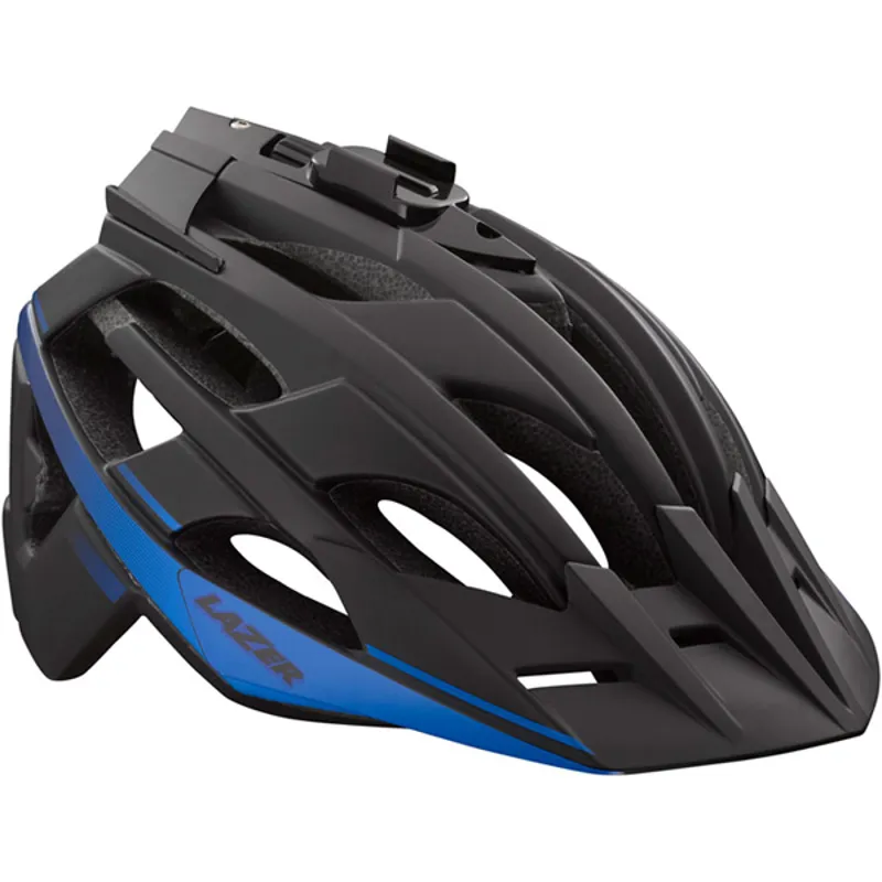 Lazer Oasiz Trail Helmet Matt Black Blue