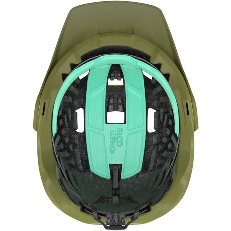 Lazer Jackal KinetiCore Mountain Bike Helmet Gold Green-4