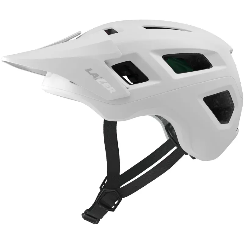 Lazer Coyote KinetiCore MTB Helmet - Matt Full White-3
